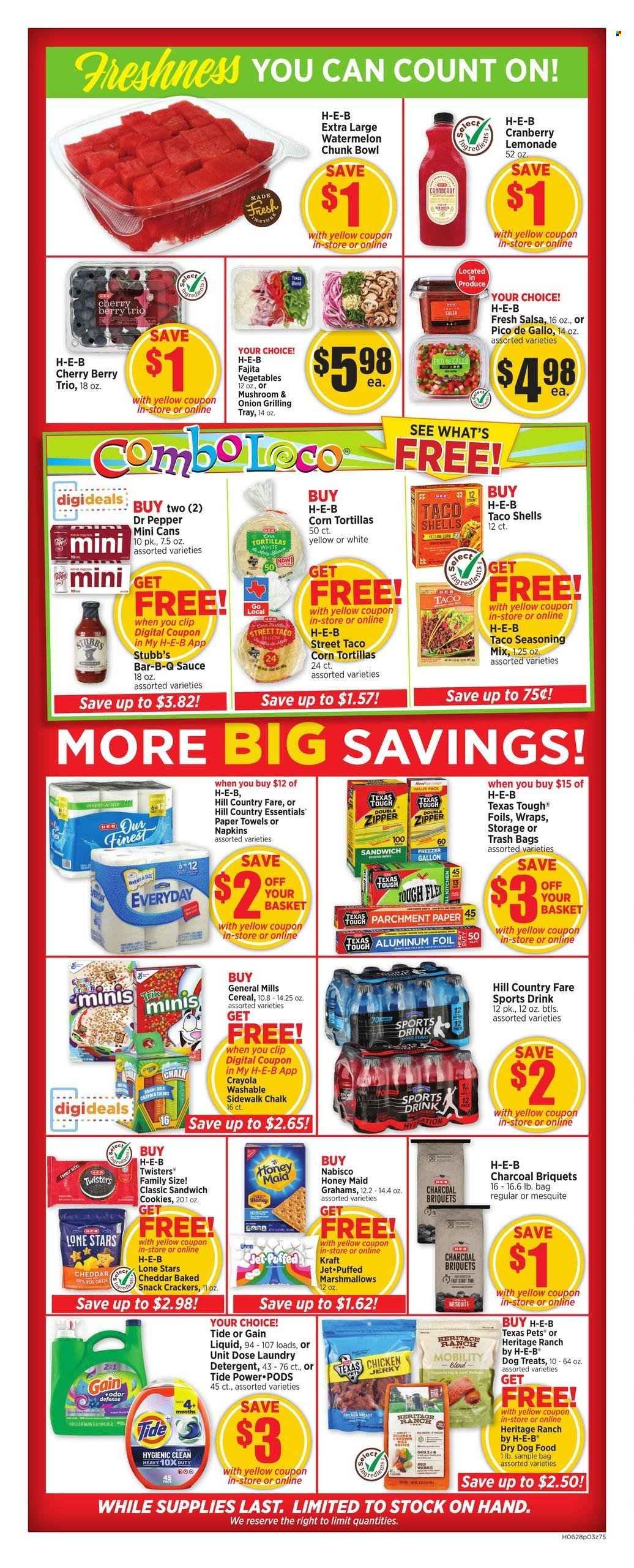H-E-B ad - 06/28/2023 - 07/04/2023. Page 3
