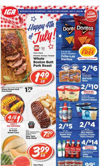 IGA Flyer - 06/28/2023 - 07/04/2023.