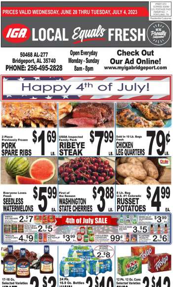 IGA Flyer - 06/28/2023 - 07/04/2023.