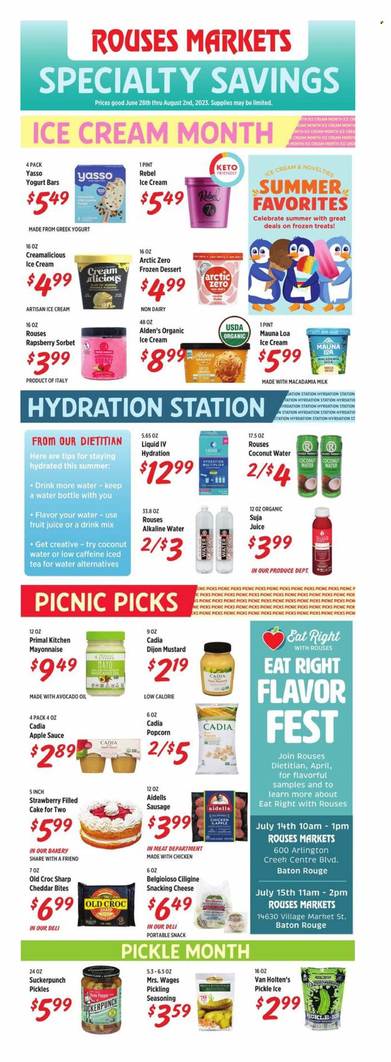 Rouses Markets ad - 06/28/2023 - 08/02/2023. Page 1