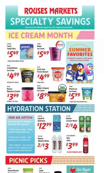 Rouses Markets Flyer - 06/28/2023 - 08/02/2023.