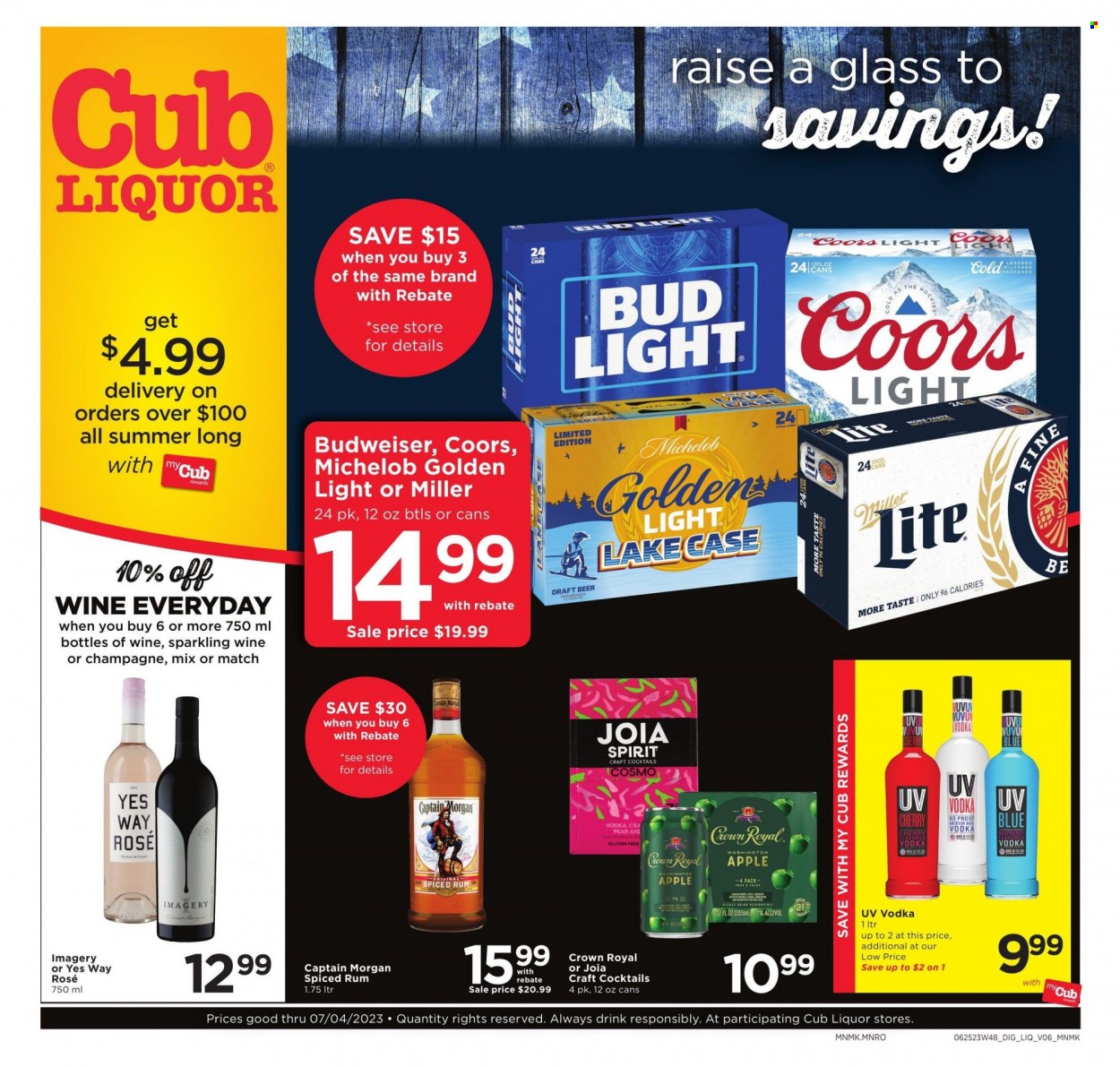 Cub Foods ad - 06/28/2023 - 07/04/2023. Page 1