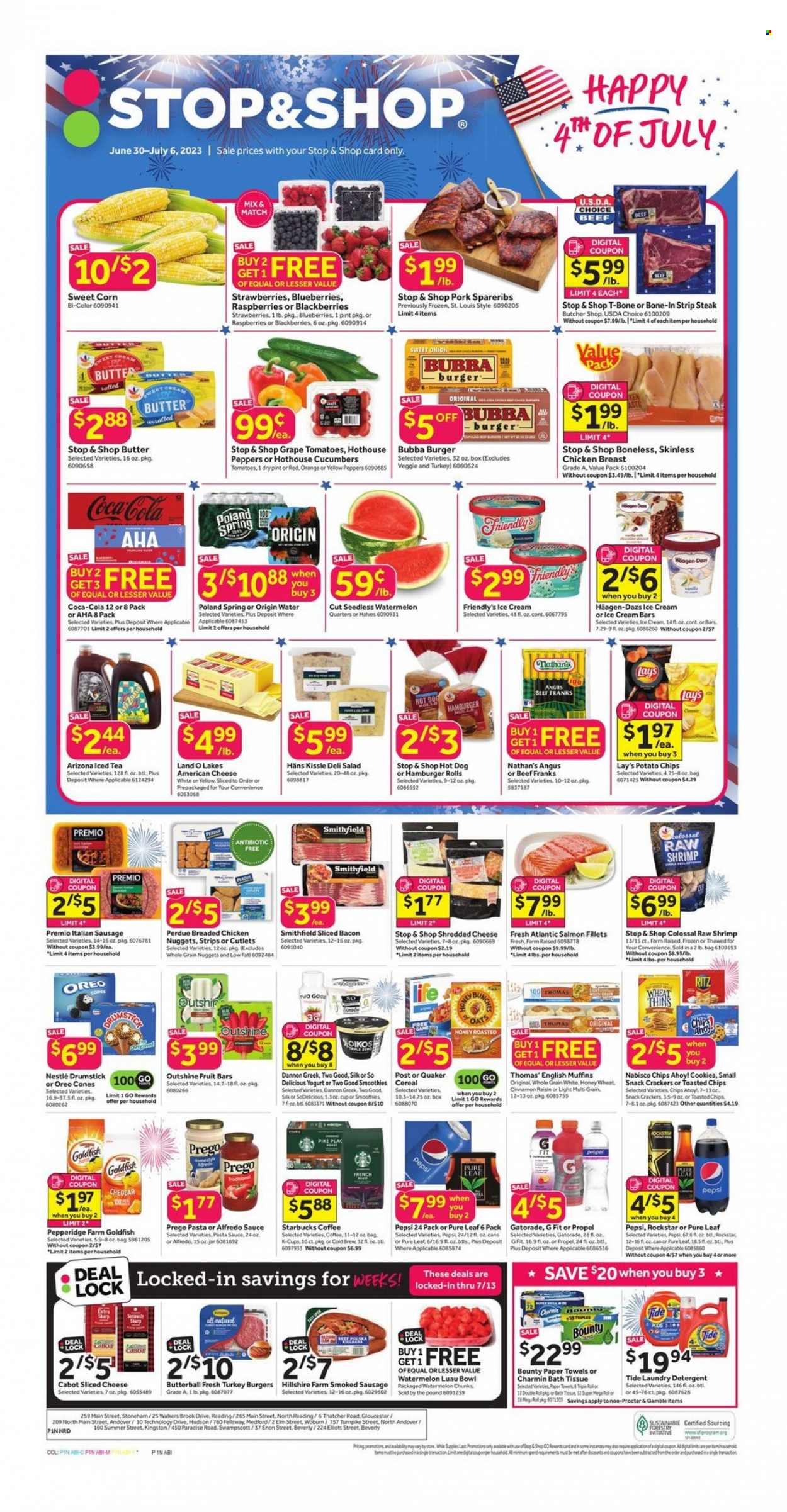 Stop & Shop ad - 06/30/2023 - 07/06/2023. Page 1
