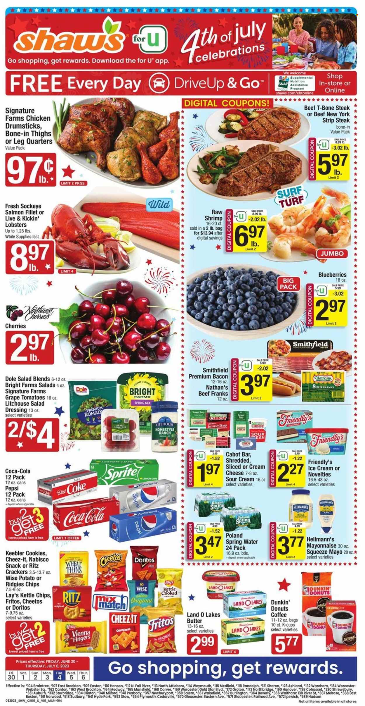 Shaw’s ad - 06/30/2023 - 07/06/2023. Page 1