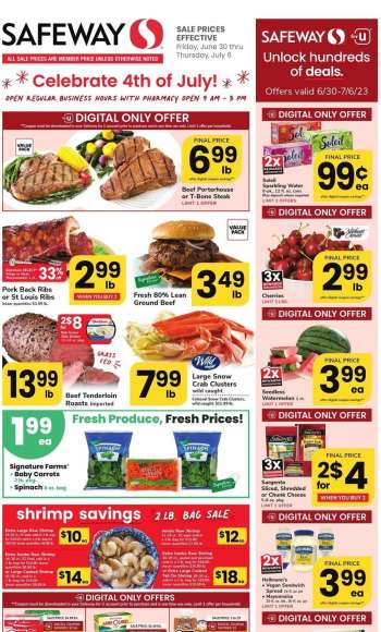 Safeway Flyer - 06/30/2023 - 07/06/2023.