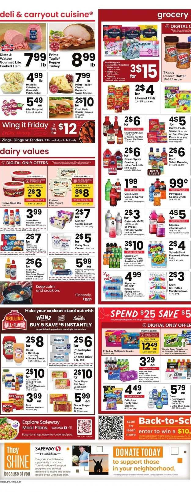 Safeway ad - 06/30/2023 - 07/06/2023. Page 7