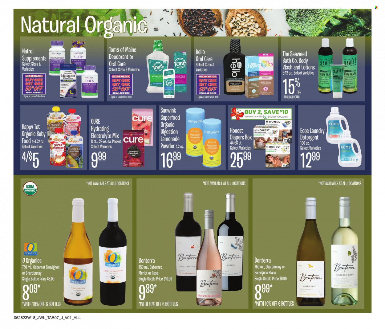 Jewel Osco ad - 06/28/2023 - 07/18/2023. Page 7