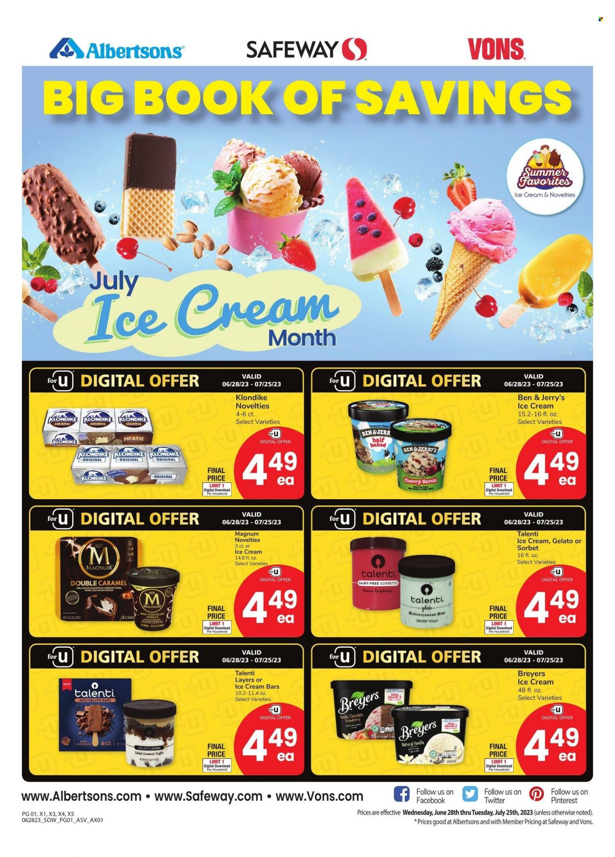 Vons ad - 06/28/2023 - 07/25/2023. Page 1