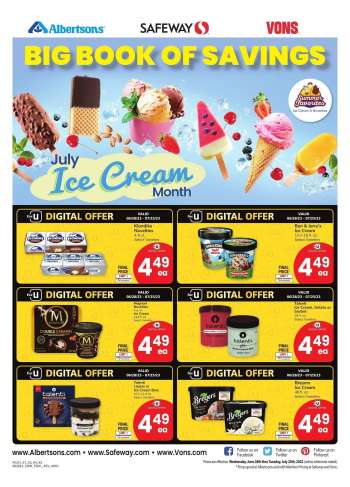 Vons Flyer - 06/28/2023 - 07/25/2023.