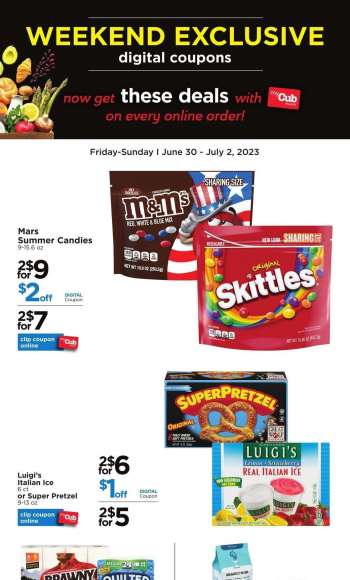 Cub Foods Flyer - 06/30/2023 - 07/02/2023.