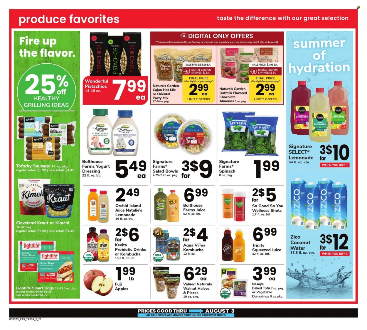 Safeway ad - 06/30/2023 - 08/03/2023. Page 4