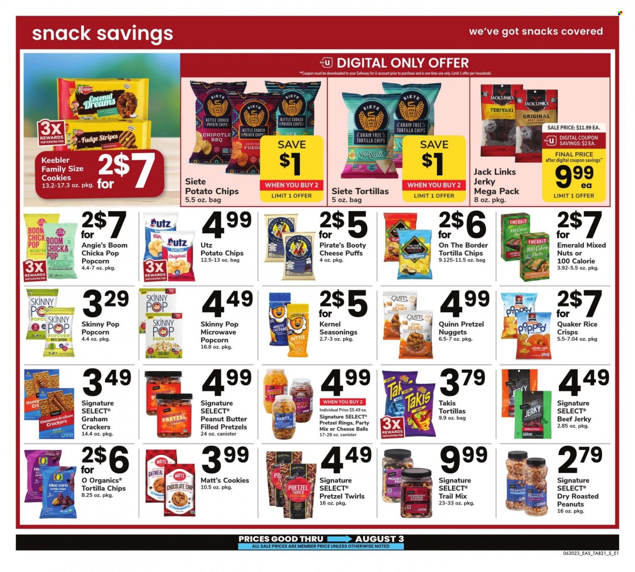 Safeway ad - 06/30/2023 - 08/03/2023. Page 21
