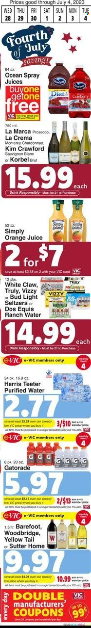 Harris Teeter ad - 06/28/2023 - 07/04/2023. Page 15