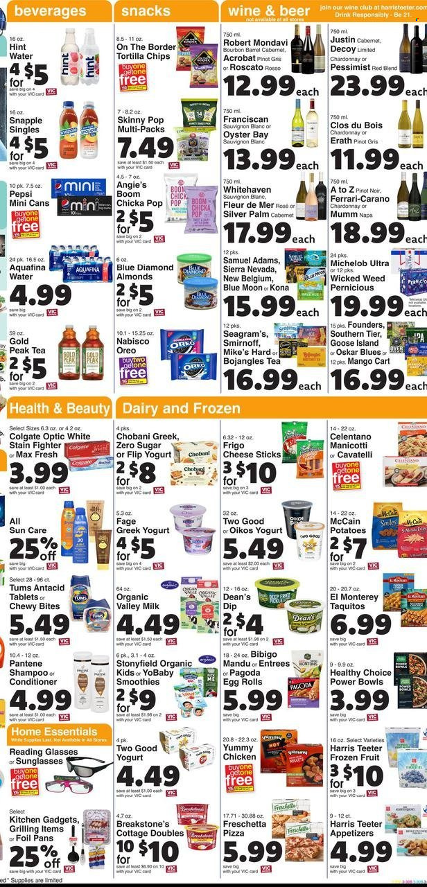 Harris Teeter ad - 06/28/2023 - 07/04/2023. Page 3