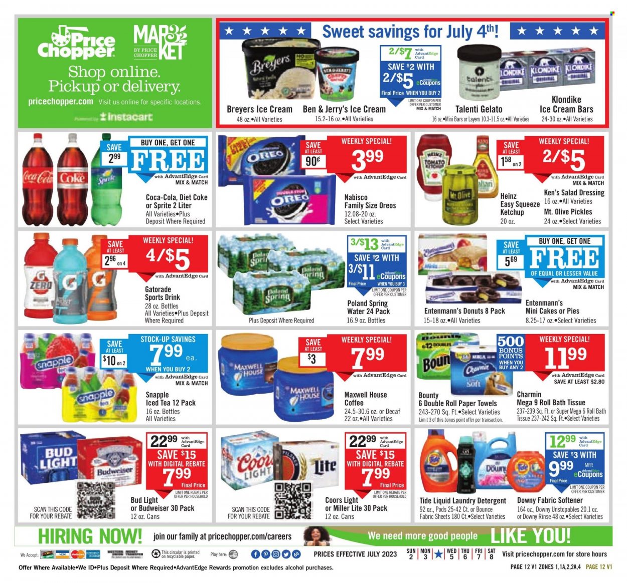 Price Chopper ad - 07/02/2023 - 07/08/2023. Page 12
