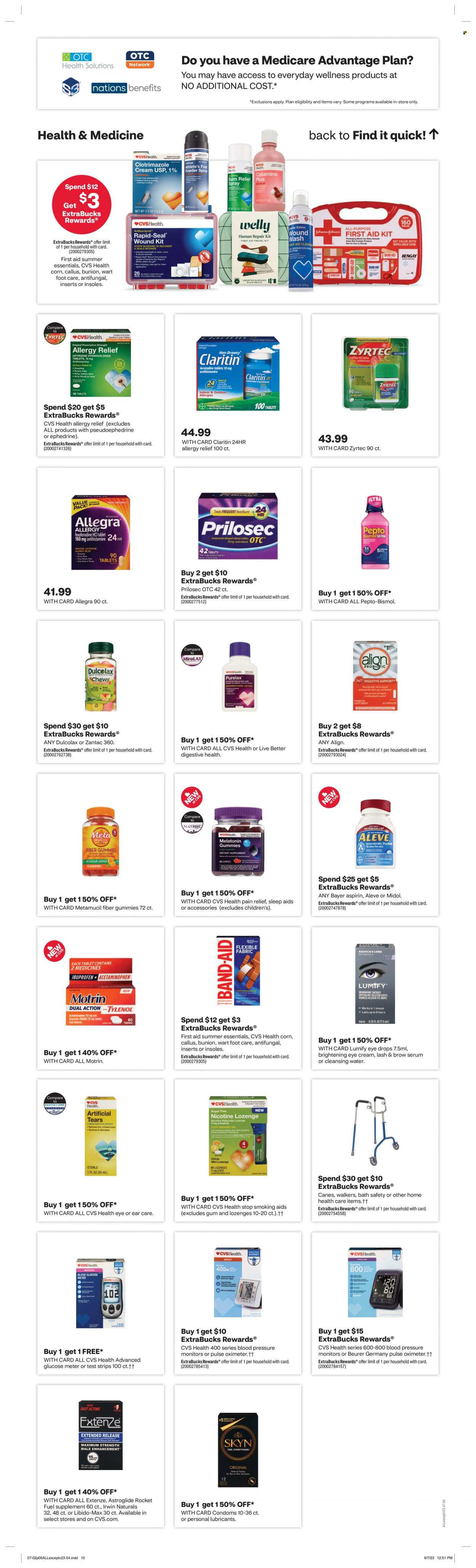 CVS Pharmacy ad - 07/02/2023 - 07/08/2023. Page 6