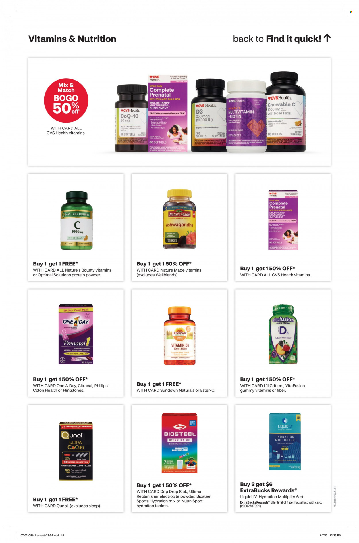 CVS Pharmacy ad - 07/02/2023 - 07/08/2023. Page 8