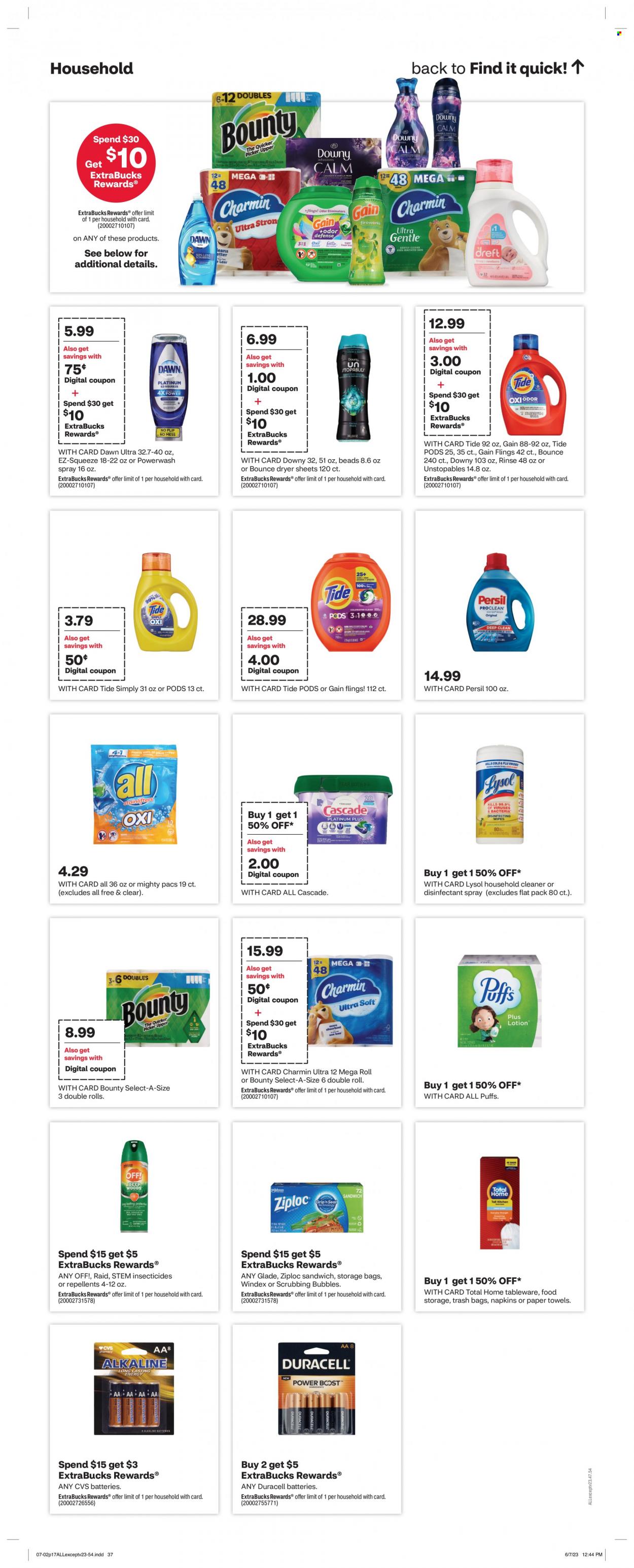CVS Pharmacy ad - 07/02/2023 - 07/08/2023. Page 17