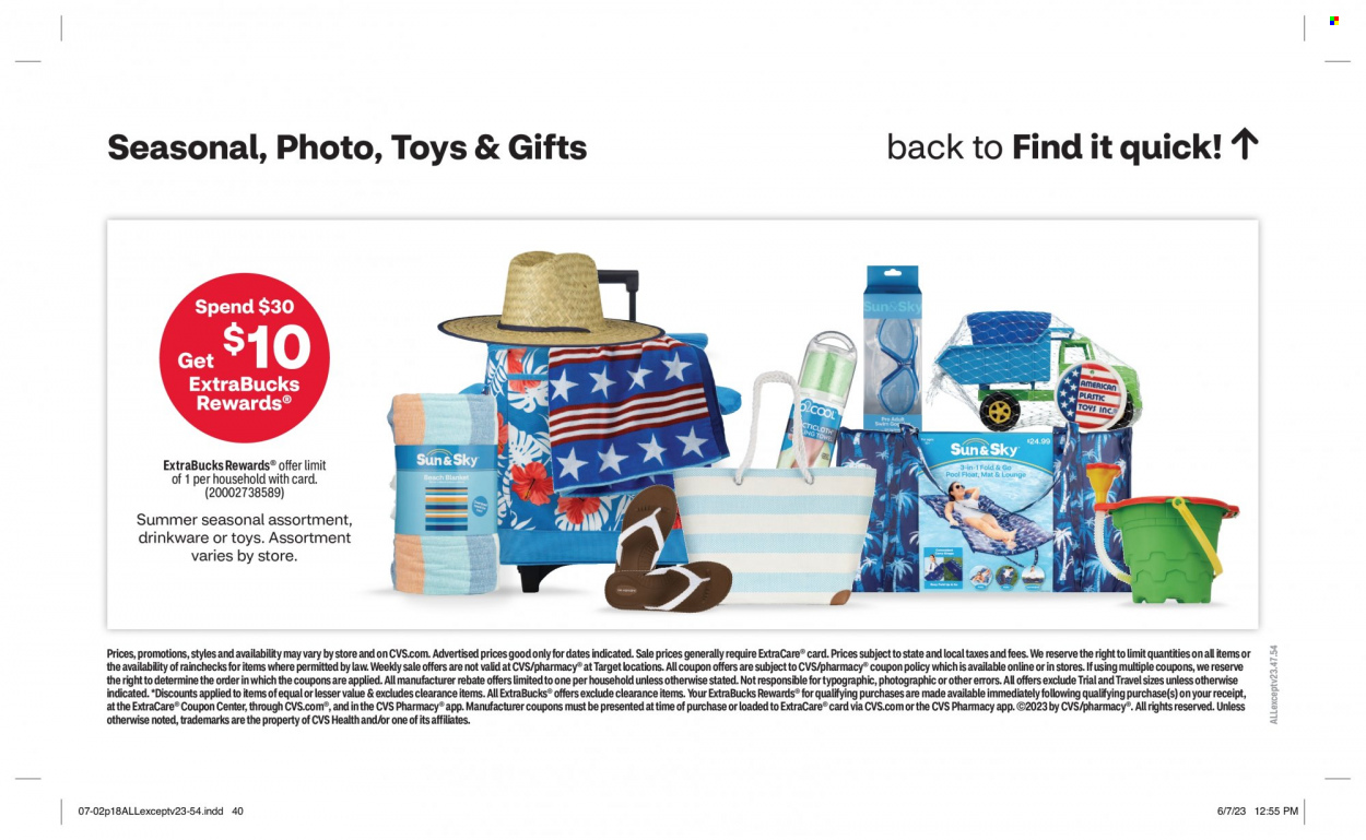 CVS Pharmacy ad - 07/02/2023 - 07/08/2023. Page 18
