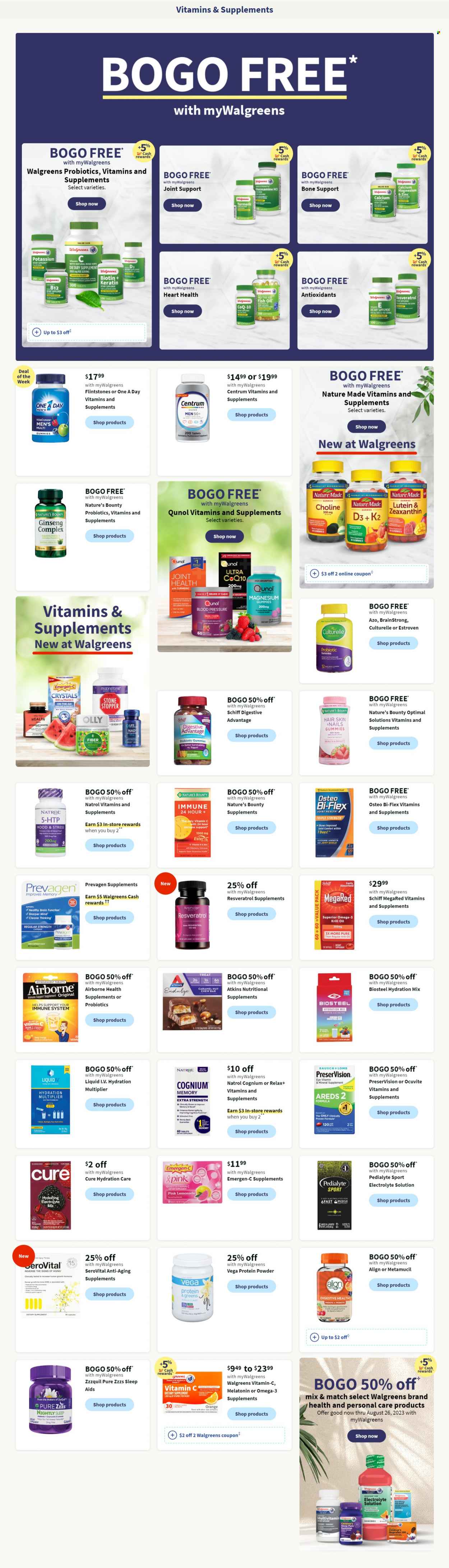 Walgreens ad - 07/02/2023 - 07/08/2023. Page 2