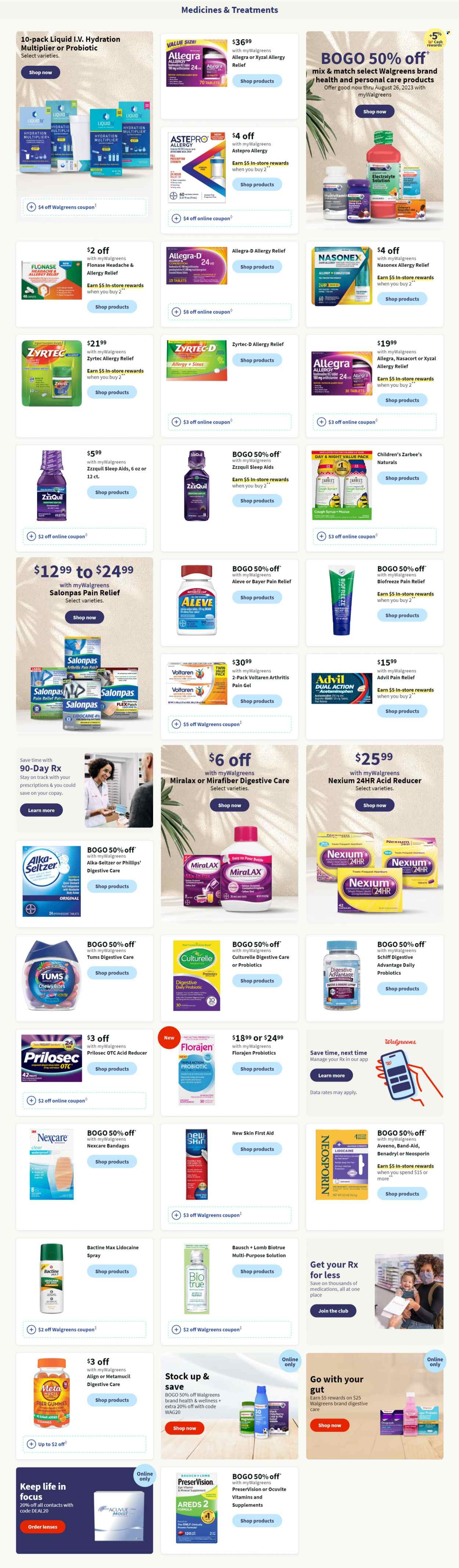 Walgreens ad - 07/02/2023 - 07/08/2023. Page 3