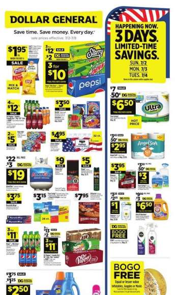 Dollar General Flyer - 07/02/2023 - 07/08/2023.