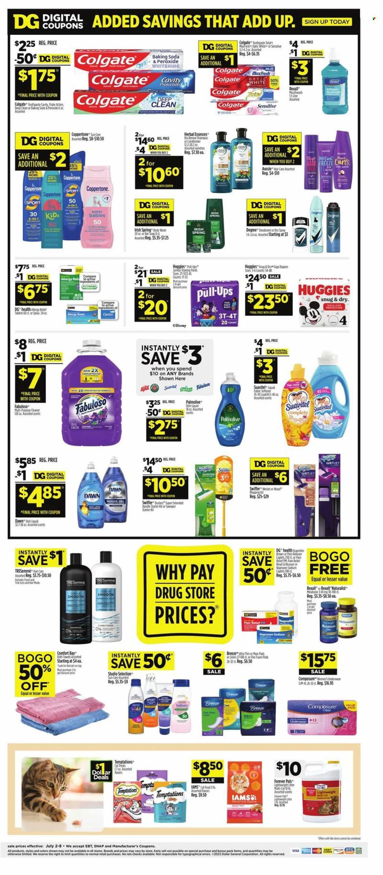 Dollar General ad - 07/02/2023 - 07/08/2023. Page 4