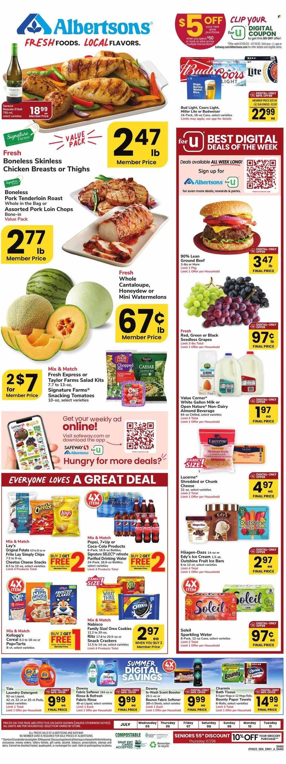 Albertsons ad - 07/05/2023 - 07/11/2023. Page 1