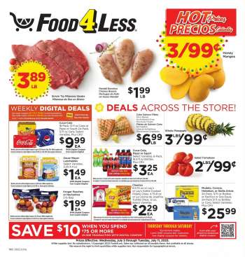 Food 4 Less Flyer - 07/05/2023 - 07/11/2023.