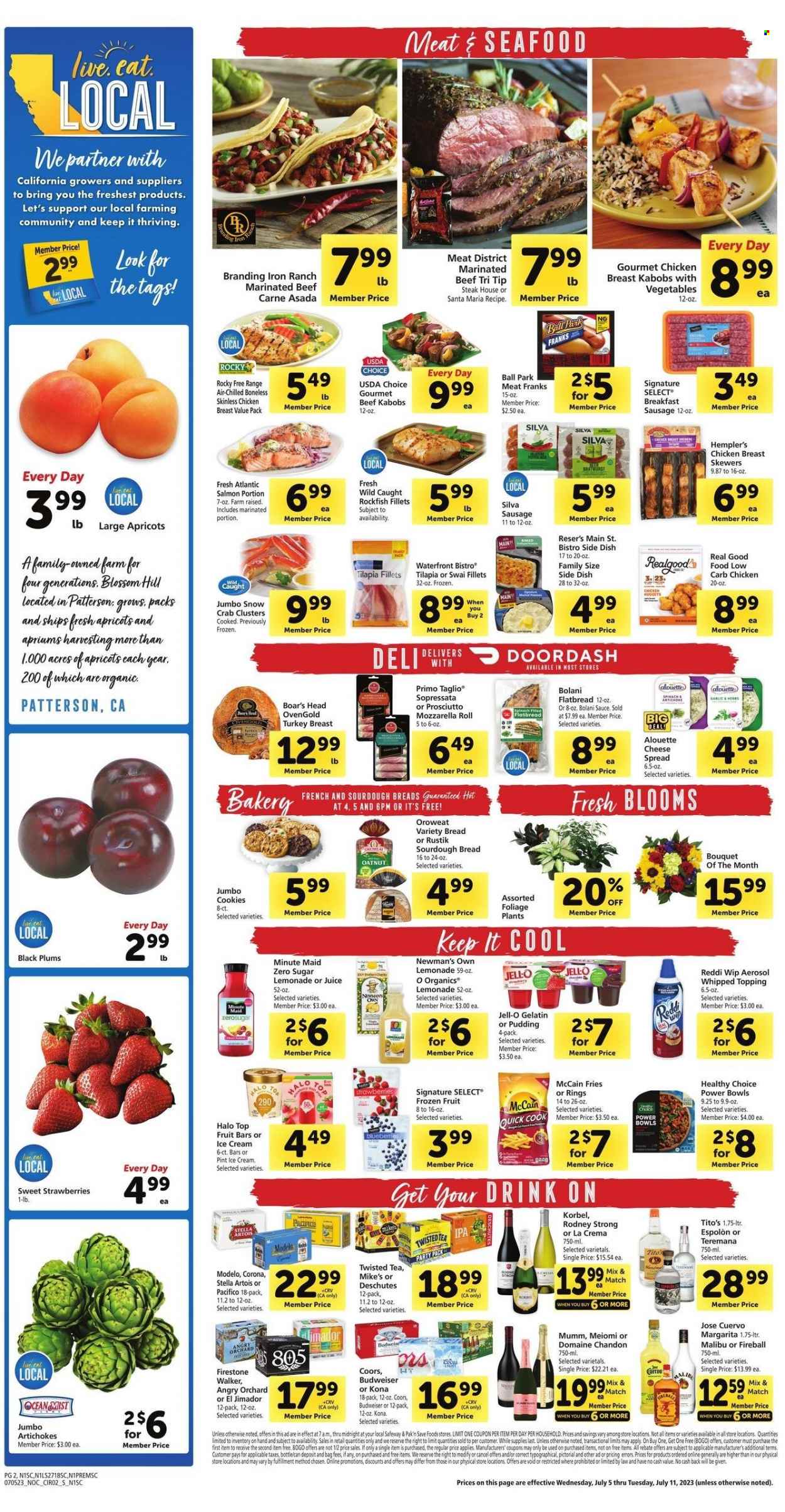 Safeway ad - 07/05/2023 - 07/11/2023. Page 2