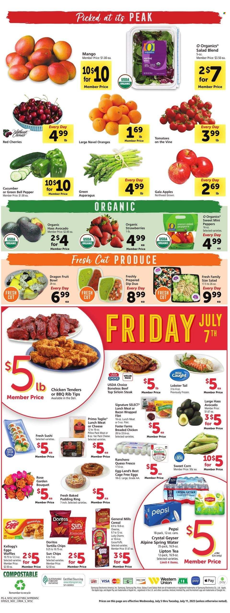 Safeway ad - 07/05/2023 - 07/11/2023. Page 4