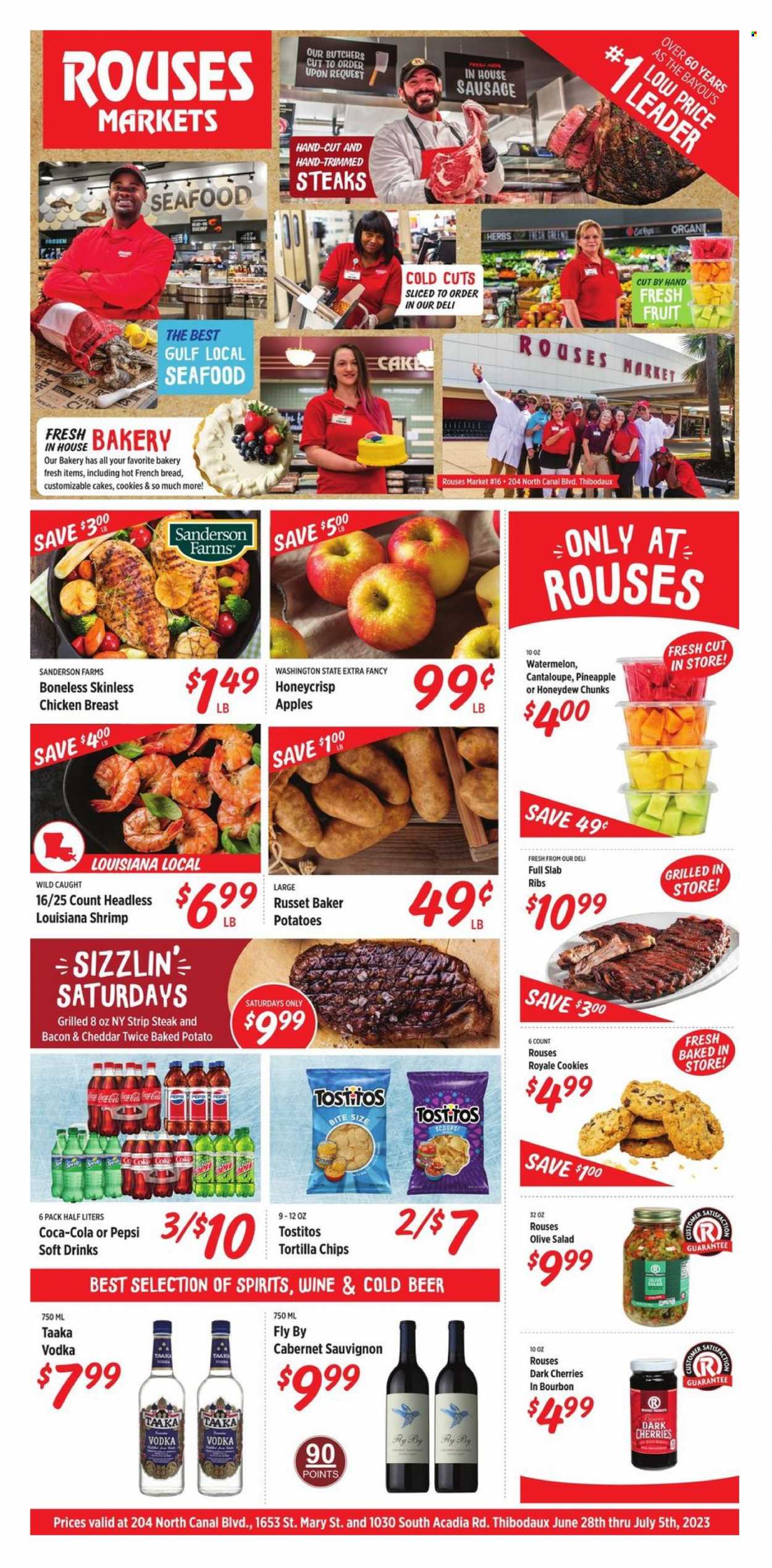 Rouses Markets ad - 06/28/2023 - 07/05/2023. Page 1