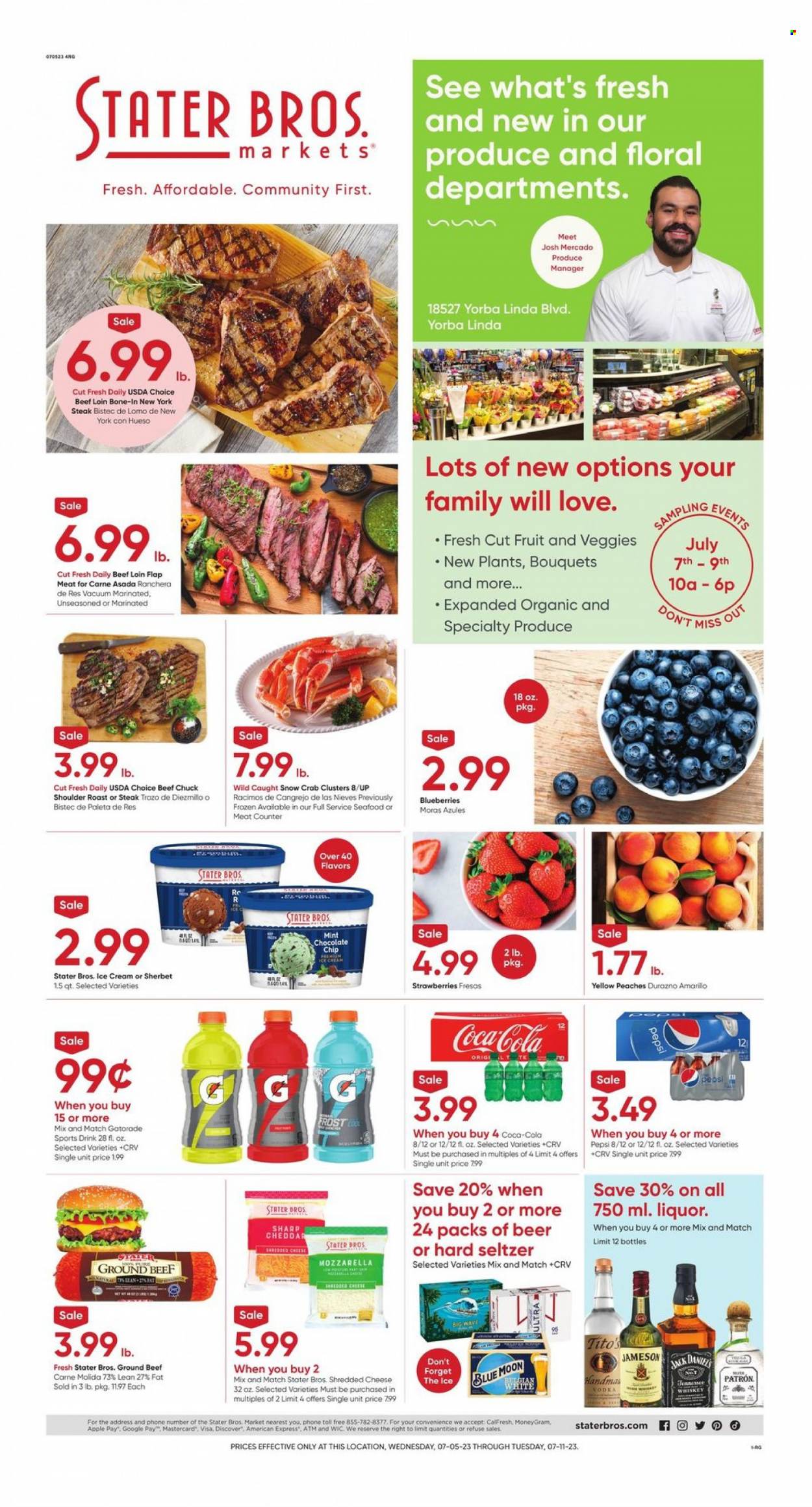 Stater Bros. ad - 07/05/2023 - 07/11/2023. Page 1