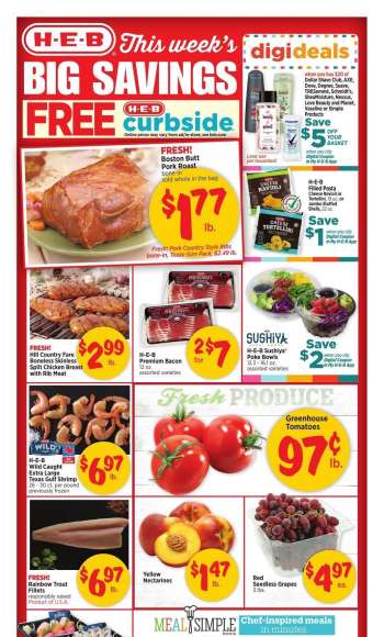 H-E-B Flyer - 07/05/2023 - 07/11/2023.