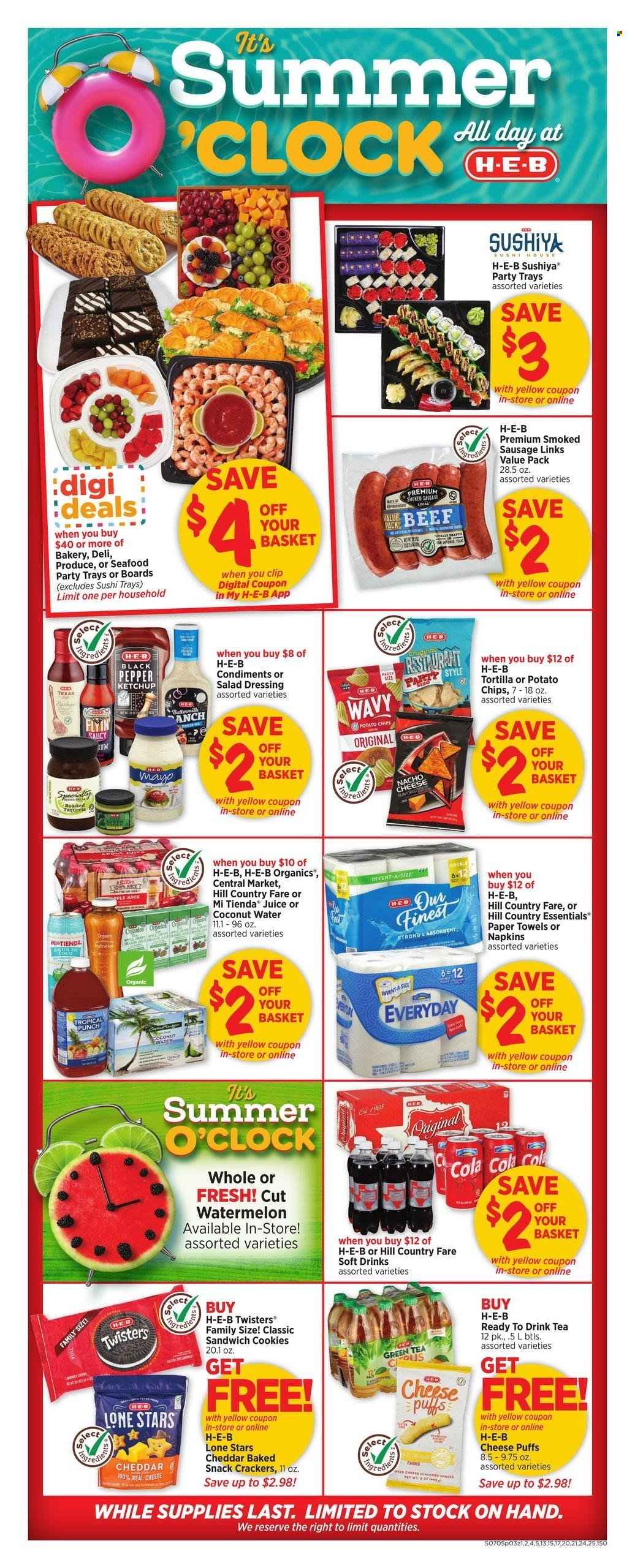 H-E-B ad - 07/05/2023 - 07/11/2023. Page 3