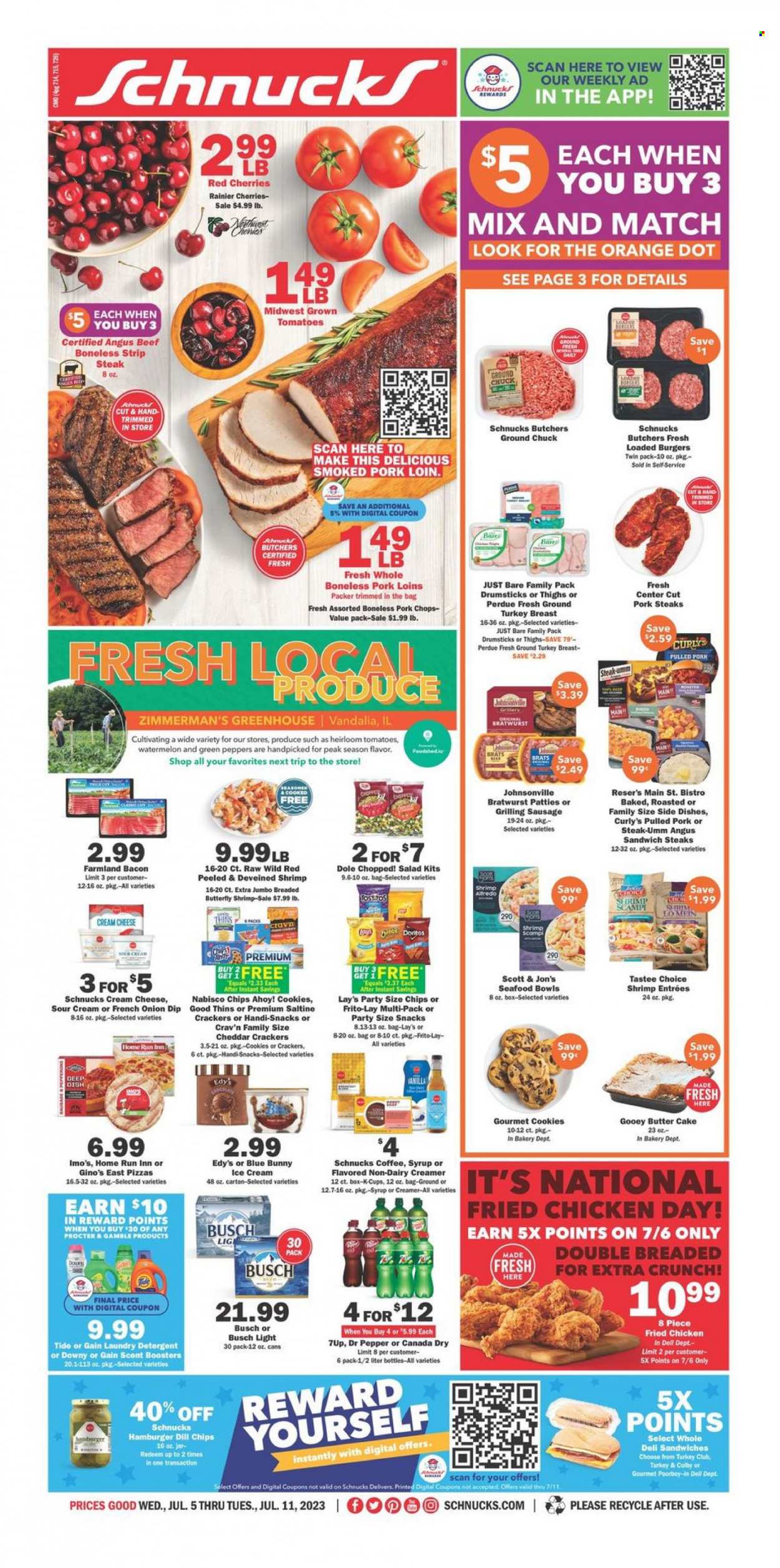 Schnucks ad - 07/05/2023 - 07/11/2023. Page 1
