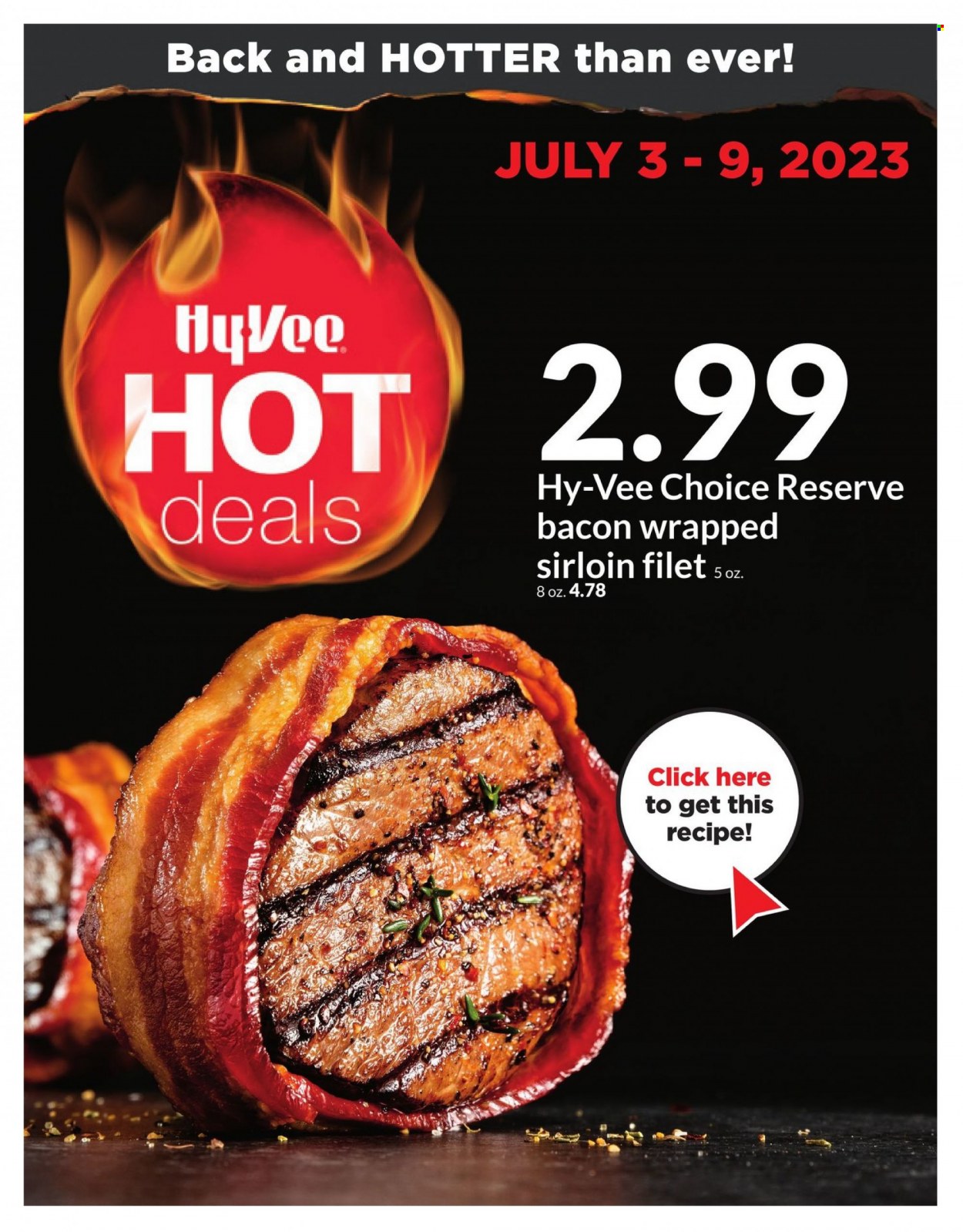 Hy-Vee ad - 07/03/2023 - 07/09/2023. Page 1