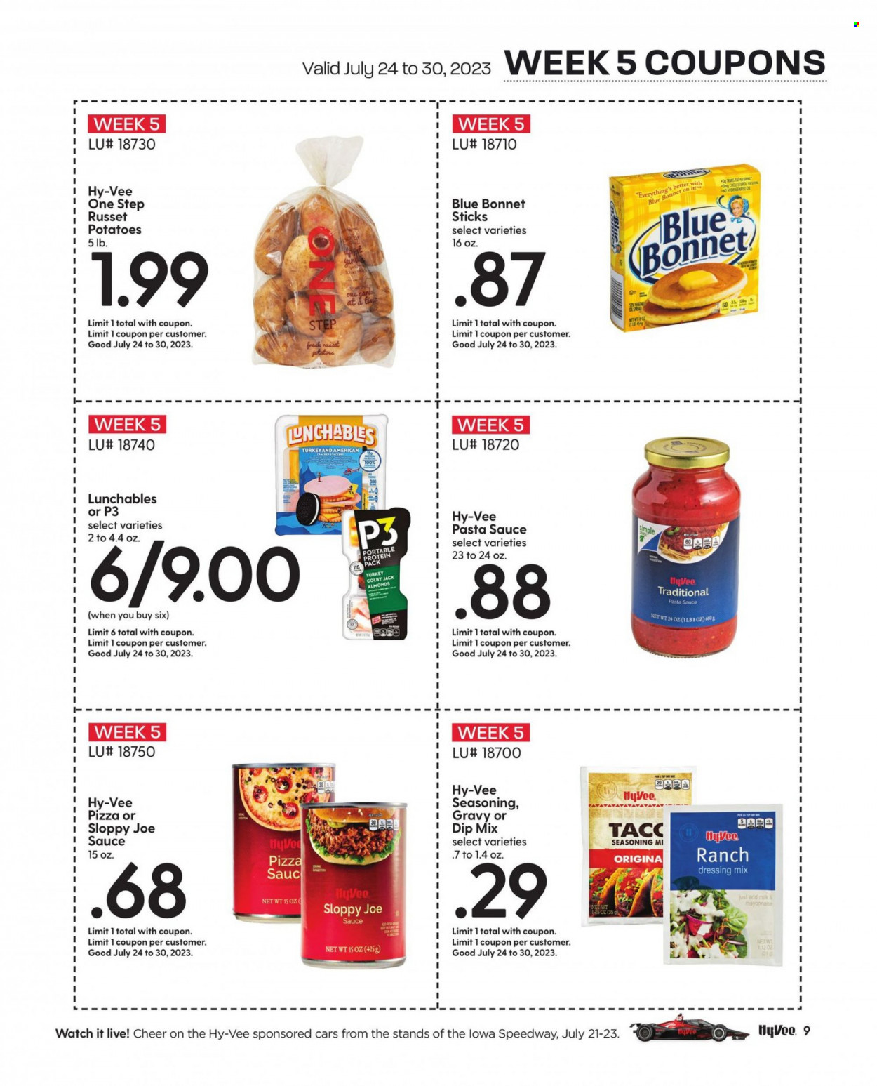 Hy-Vee ad - 07/01/2023 - 08/01/2023. Page 11