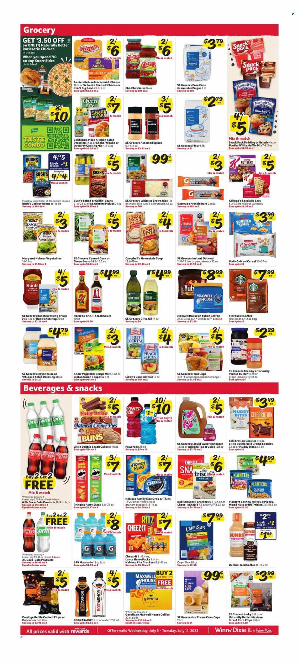 Winn Dixie ad - 07/05/2023 - 07/11/2023. Page 6