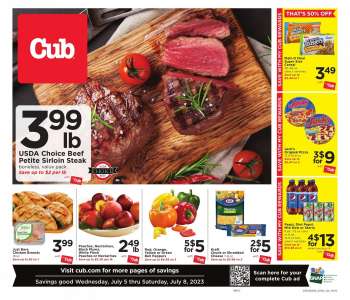 Cub Foods Flyer - 07/05/2023 - 07/08/2023.