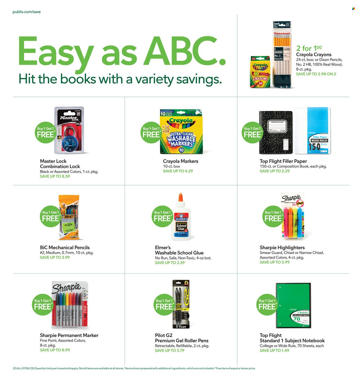 Publix ad - 07/05/2023 - 07/11/2023. Page 2