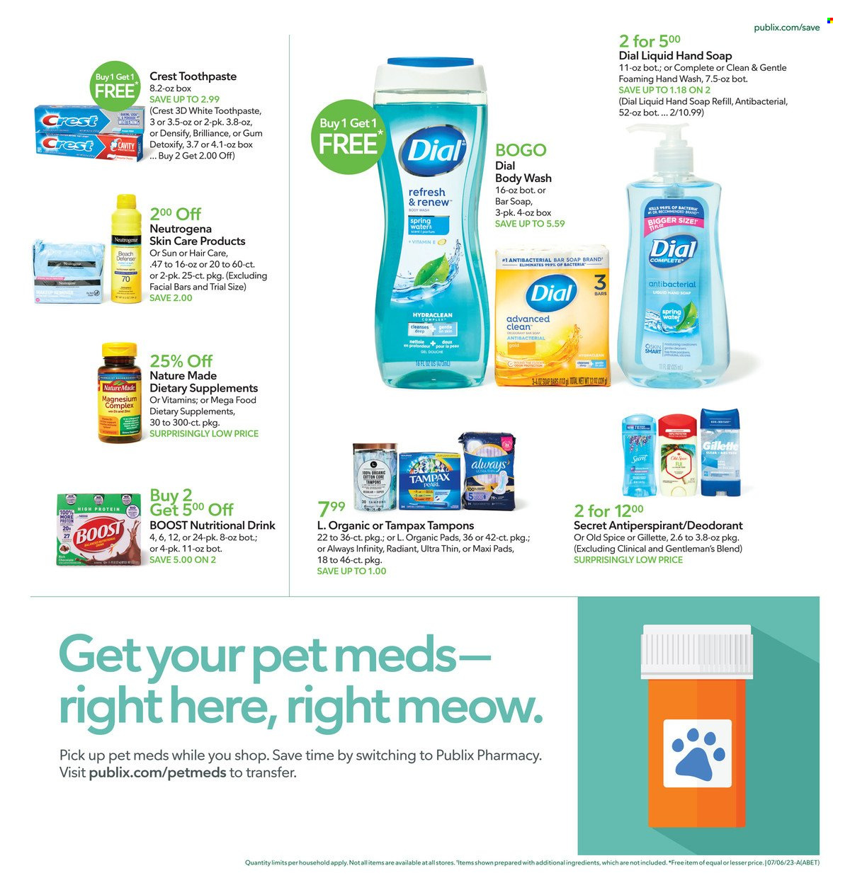 Publix ad - 07/05/2023 - 07/11/2023. Page 13