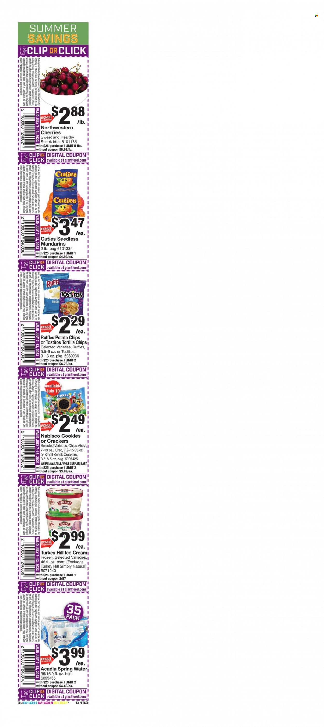 Giant Food ad - 07/07/2023 - 07/13/2023. Page 2