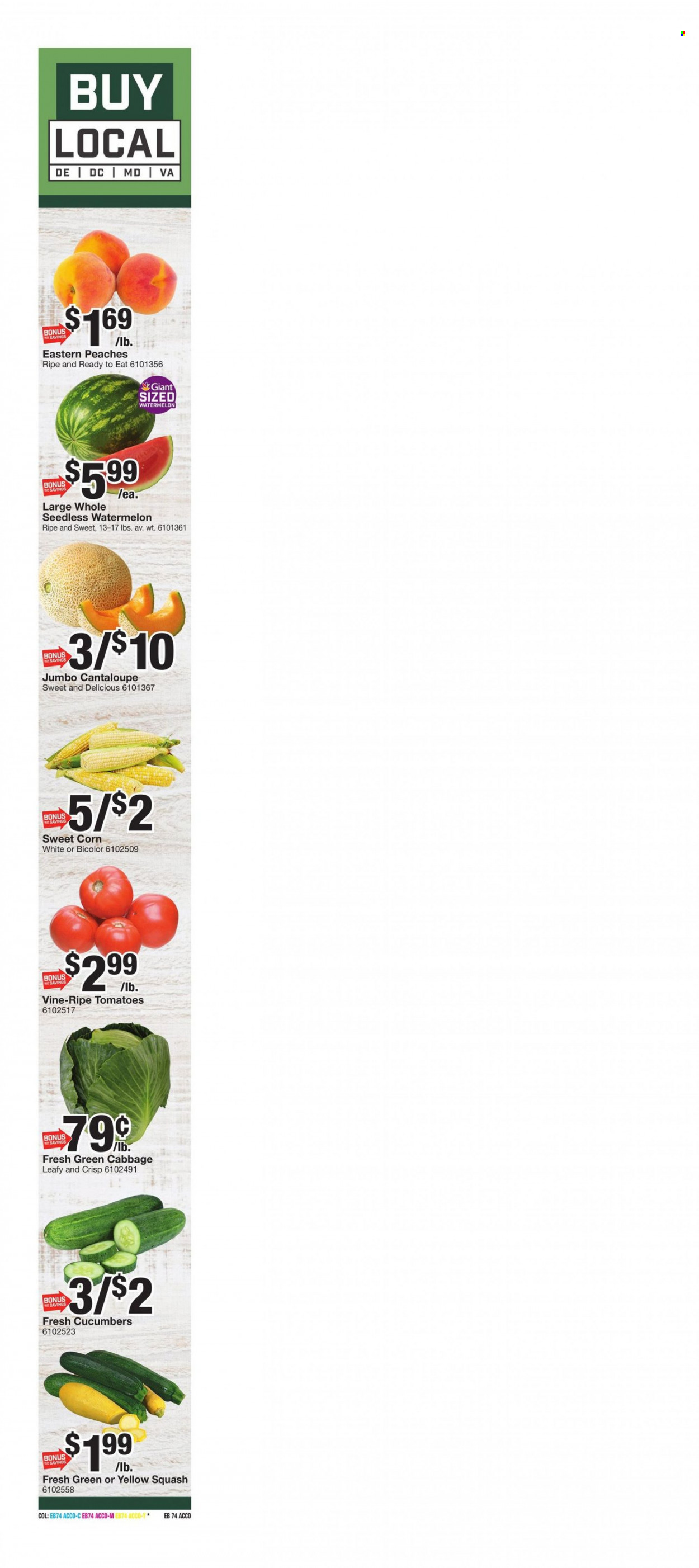 Giant Food ad - 07/07/2023 - 07/13/2023. Page 3