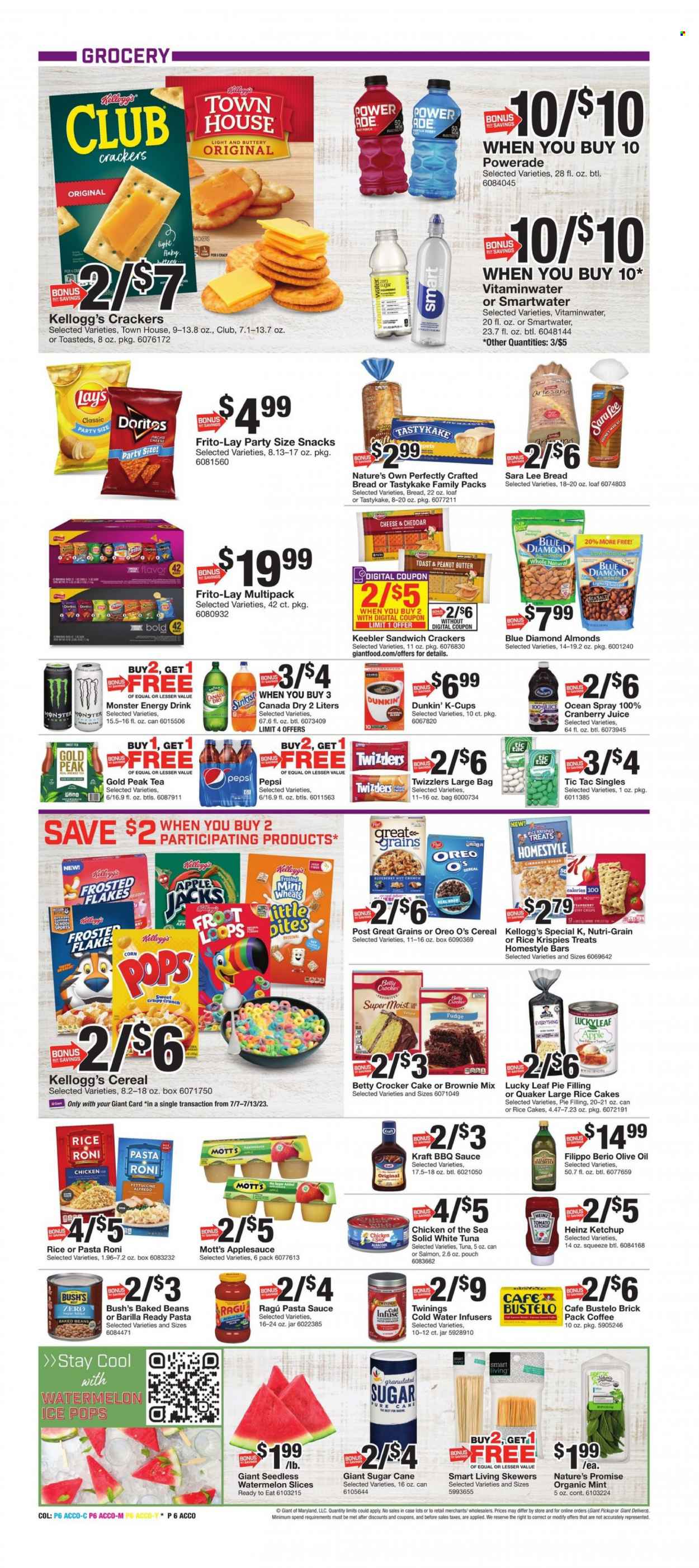 Giant Food ad - 07/07/2023 - 07/13/2023. Page 8