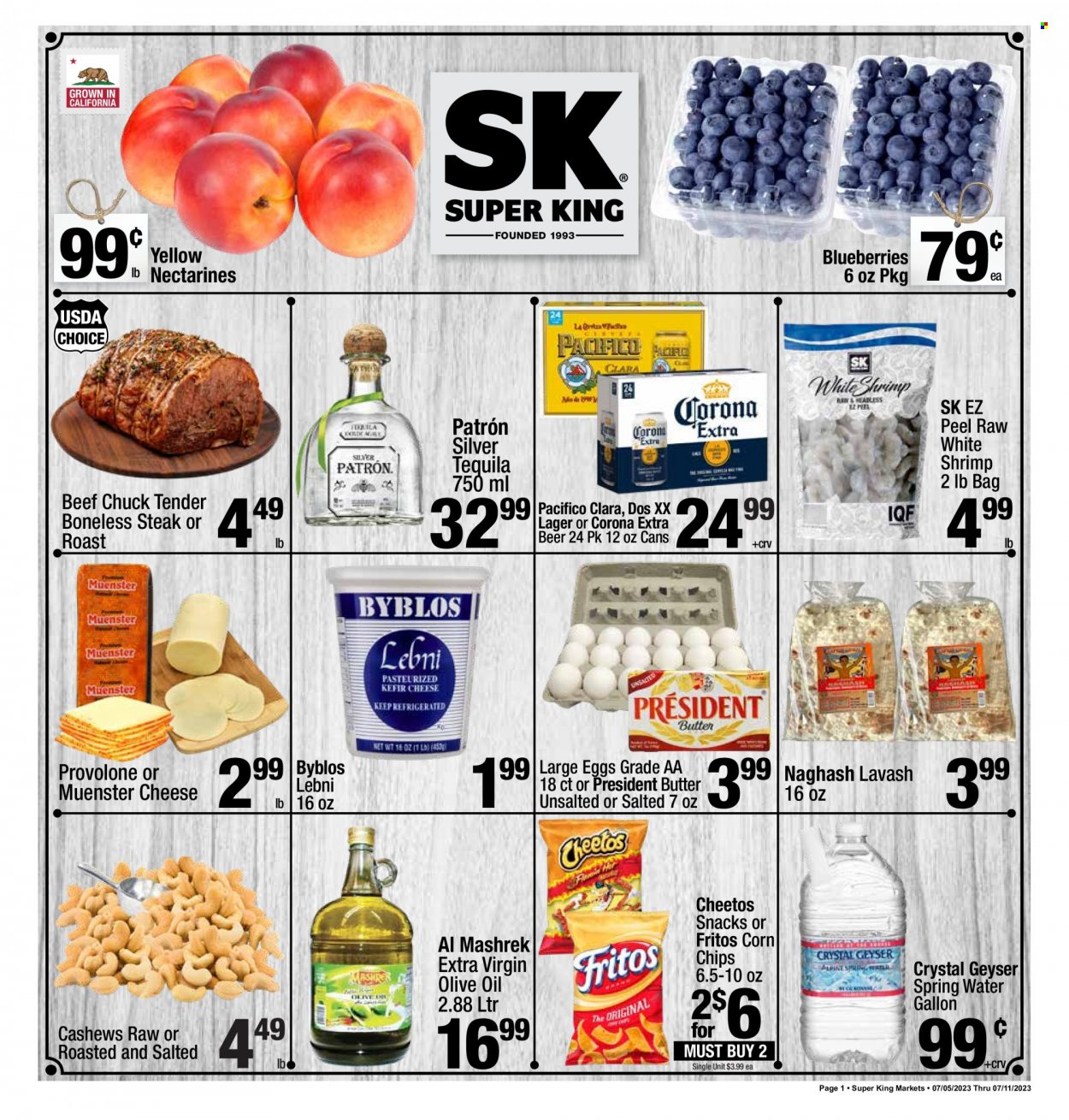 Super King Markets ad - 07/05/2023 - 07/11/2023. Page 1