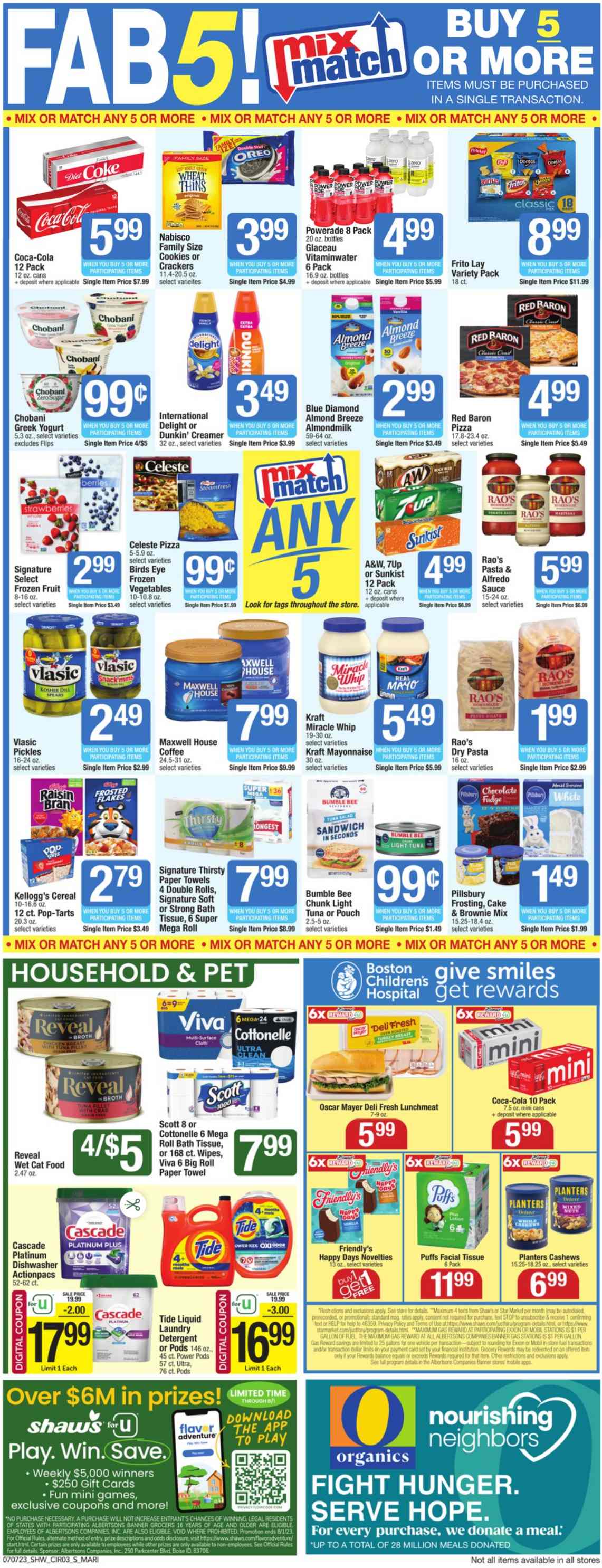 Shaw’s ad - 07/07/2023 - 07/13/2023. Page 3