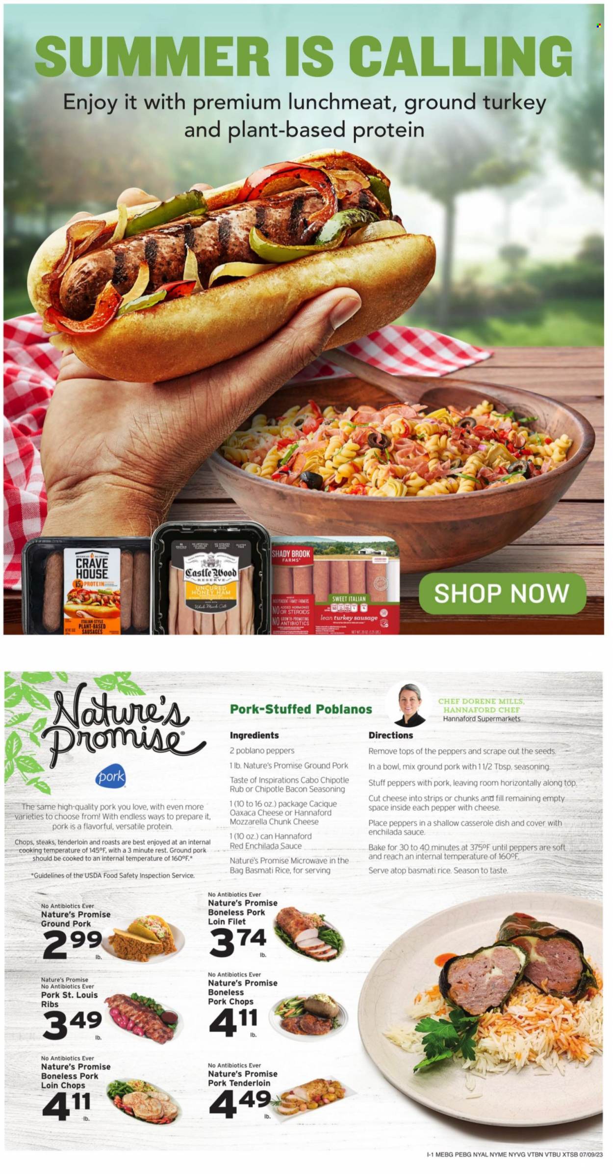 Hannaford ad - 07/09/2023 - 07/15/2023. Page 9