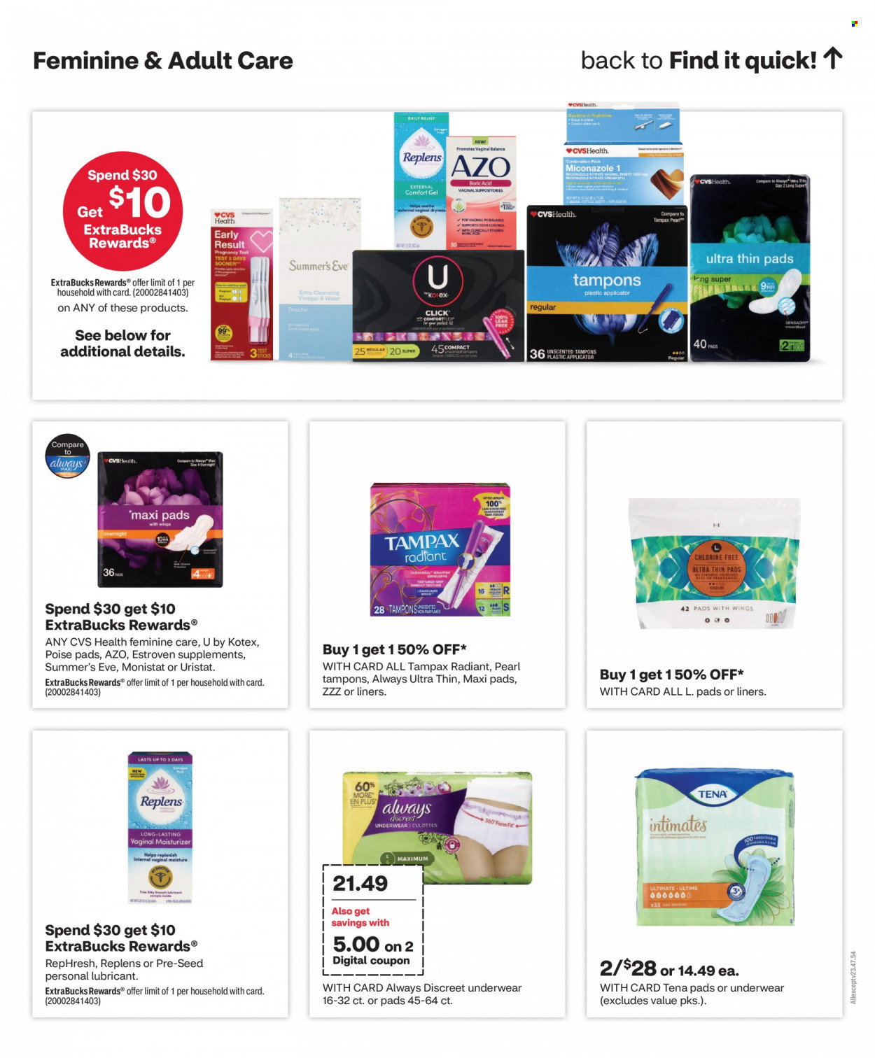 CVS Pharmacy ad - 07/09/2023 - 07/15/2023. Page 7
