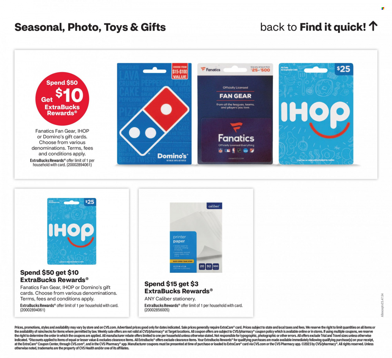 CVS Pharmacy ad - 07/09/2023 - 07/15/2023. Page 18